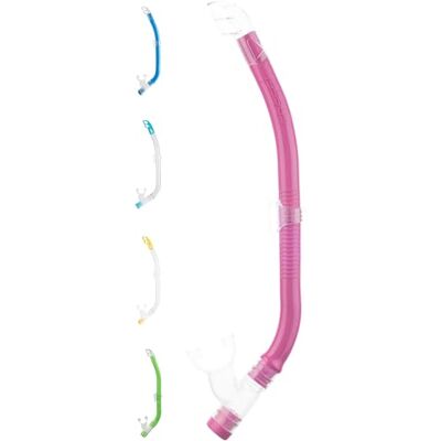 Cressi 1946 Děti Děti šnorchl Top Colorama Snorkel, Rosa, Uni, ES269140 Cressi 1946 Děti Děti šnorchl Top Colorama Snorkel, Rosa, Uni, ES269140