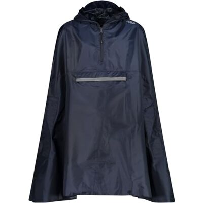 CMP Unisex pončo do deště pro dospělé s pevnou kapucí pláštěnka CMP Unisex pončo do deště pro dospělé s pevnou kapucí pláštěnka