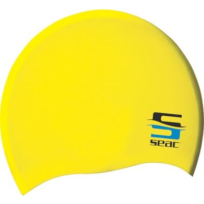 SEAC Silicone JR plavecká čepice pro děti ze silikonu, žlutá SEAC Silicone JR plavecká čepice pro děti ze silikonu, žlutá