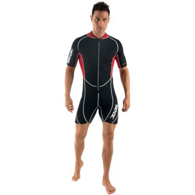 SEAC Ciao Man, oblek s krátkým rukávem pro muže z 2,5mm neoprenu pro šnorchlování, potápění a jiné vodní sporty SEAC Ciao Man, oblek s krátkým rukávem pro muže z 2,5mm neoprenu pro šnorchlování, potápění a jiné vodní sporty