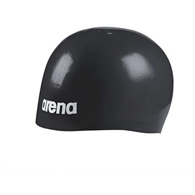 arena Uni Molded Pro II USA Badekappe für Erwachsene, Bequeme Enge Passform, Pooltraining und Rennschwimmzubehör, Schwarz, Einheitsgröße arena Uni Molded Pro II USA Badekappe für Erwachsene, Bequeme Enge Passform, Pooltraining und Rennschwimmzubehör, Schwarz, Einheitsgröße
