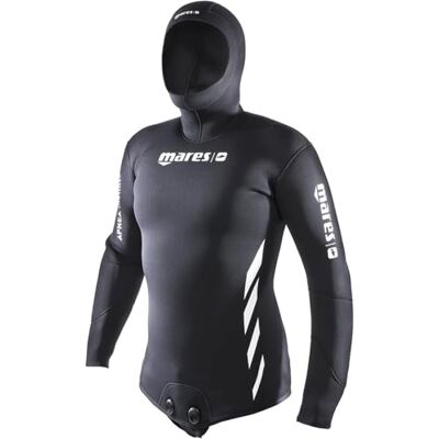 Mares Apnoe Instinct 50 Offene Zellelle Jacke – černá/černá, velikost S5 Mares Apnoe Instinct 50 Offene Zellelle Jacke – černá/černá, velikost S5