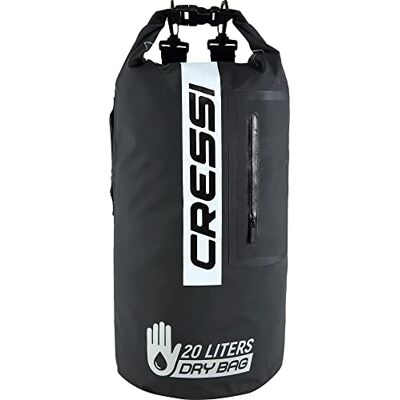 Cressi Dry Bag Premium 20L BI-Color Black Cressi Dry Bag Premium 20L BI-Color Black
