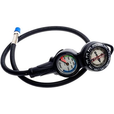 Cressi Konzolová konzole 2 Compass+Pressure Gauge Bar, KC764350 Cressi Konzolová konzole 2 Compass+Pressure Gauge Bar, KC764350