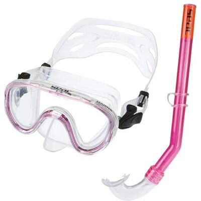 SEAC Set Marina Siltra, Schnorchelset aus Tauchmaske und Schnorchel für Kinder SEAC Set Marina Siltra, Schnorchelset aus Tauchmaske und Schnorchel für Kinder