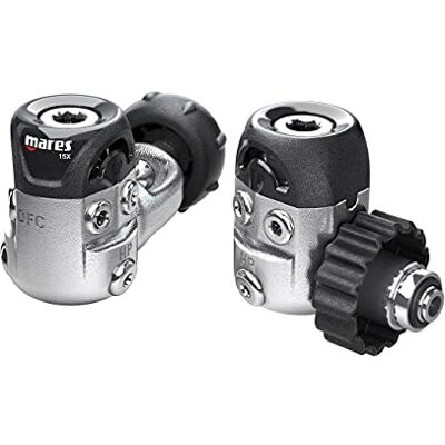 Mares Erwachsene Reglerset 1 Stufe First Stage 15X, Schwarz, DIN, 416237 Mares Erwachsene Reglerset 1 Stufe First Stage 15X, Schwarz, DIN, 416237