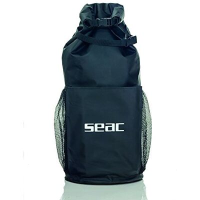 SEAC Seal, Umhängetasche Unisex Erwachsene Einheitsgröße Schwarz SEAC Seal, Umhängetasche Unisex Erwachsene Einheitsgröße Schwarz