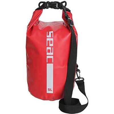 SEAC Dry Bag, vodotěsná taška ideální pro potápění, jízdu na člunu a cestování, 20 litrů, červená SEAC Dry Bag, vodotěsná taška ideální pro potápění, jízdu na člunu a cestování, 20 litrů, červená