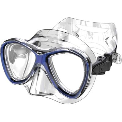 SEAC Capri SLT, šnorchlovací maska s tělem masky z hypoalergenní siltra a přezkami masky se 2 knoflíky, 2 velké SEAC Capri SLT, šnorchlovací maska s tělem masky z hypoalergenní siltra a přezkami masky se 2 knoflíky, 2 velké