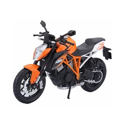 Bauer Spielwaren 2049745 KTM 1290 Super Duke R: Věrný model motocyklu, měřítko 1:12, s odpružením a bočním stojanem, oranžový -513065 Bauer Spielwaren 2049745 KTM 1290 Super Duke R: Věrný model motocyklu, měřítko 1:12, s odpružením a bočním stojanem, oranžový -513065
