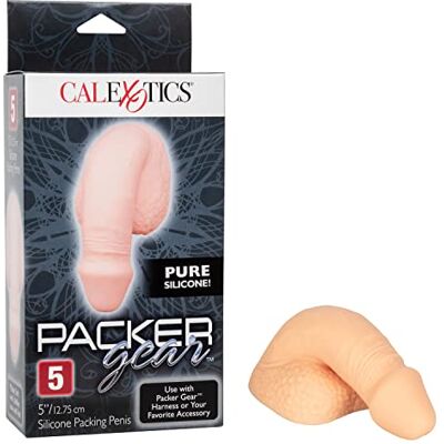 CalExotics Packer Gear 5 Inch Silicone Packing , barva kůže CalExotics Packer Gear 5 Inch Silicone Packing , barva kůže