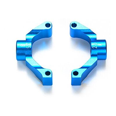 TAMIYA 300054549 TT-02 hliníkové rameno nápravy 2,5 stupňů / vzadu, modrá TAMIYA 300054549 TT-02 hliníkové rameno nápravy 2,5 stupňů / vzadu, modrá