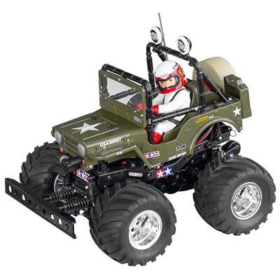TAMIYA 300058242-1:10 RC Wild Willy 2000 Schwarz TAMIYA 300058242-1:10 RC Wild Willy 2000 Schwarz