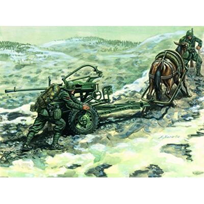 Italeri 6464S Horse Drawn Breda 20 Italeri 6464S Horse Drawn Breda 20