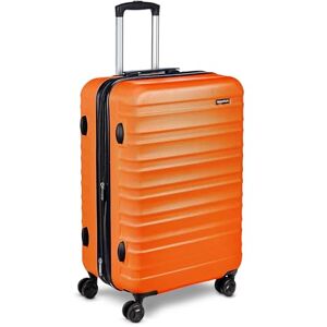 Amazon Basics Tvrdá skořepina sada kufrů, vypálená oranžová, M, 1 kus Amazon Basics Tvrdá skořepina sada kufrů, vypálená oranžová, M, 1 kus
