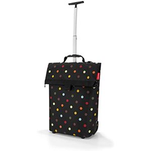 reisenthel Nákupní taška na kolečkách Trolley M od , nákupní košík na kolečkách, barva barokní šedohnědá, NT7027, Puntíky, 21 x 43 x 53 cm reisenthel Nákupní taška na kolečkách Trolley M od , nákupní košík na kolečkách, barva barokní šedohnědá, NT7027, Puntíky, 21 x 43 x 53 cm