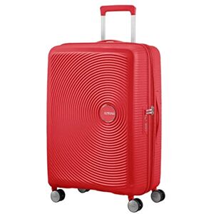American Tourister Soundbox – příruční zavazadlo Spinner S s možností rozšíření, Červená (Coral Red), M (67 cm 81 L) American Tourister Soundbox – příruční zavazadlo Spinner S s možností rozšíření, Červená (Coral Red), M (67 cm 81 L)