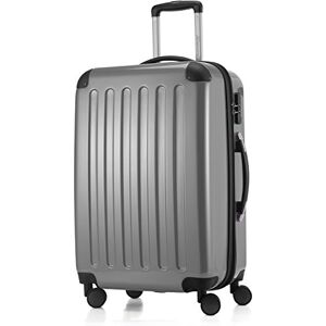 Hauptstadtkoffer Alex – rozšiřitelný skořepinový kufr 65 cm (74 L) s číselným zámkem – robustní cestovní kufr na kolečkách se 4 dvojitými kolečky, stříbrný Hauptstadtkoffer Alex – rozšiřitelný skořepinový kufr 65 cm (74 L) s číselným zámkem – robustní cestovní kufr na kolečkách se 4 dvojitými kolečky, stříbrný