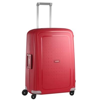 Samsonite Kufr S 'Cure Spinner Unisex, Červená (Crimson Red)., M (69 cm 79 L) Samsonite Kufr S 'Cure Spinner Unisex, Červená (Crimson Red)., M (69 cm 79 L)