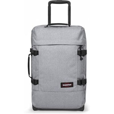 Eastpak Kabinový vozík Tranverz S 42 l (51 x 32,5 x 24 cm), robustní kufr s kolečky, lehké příruční zavazadlo se 2 přihrádkami, teleskopická rukojeť a zámek TSA černý, sunday grey, TRANVERZ S Eastpak Kabinový vozík Tranverz S 42 l (51 x 32,5 x 24 cm), robustní kufr s kolečky, lehké příruční zavazadlo se 2 přihrádkami, teleskopická rukojeť a zámek TSA černý, sunday grey, TRANVERZ S