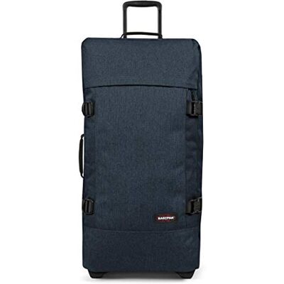 Eastpak Kufr Tranverz L 121 l (79 x 40 x 33 cm), velký cestovní kufr s kolečky, robustní zavazadlo se 2 přihrádkami, teleskopická rukojeť a zámek TSA černý, Triple Denim, Tranverz L Eastpak Kufr Tranverz L 121 l (79 x 40 x 33 cm), velký cestovní kufr s kolečky, robustní zavazadlo se 2 přihrádkami, teleskopická rukojeť a zámek TSA černý, Triple Denim, Tranverz L