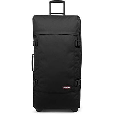 Eastpak Kufr Tranverz L 121 l (79 x 40 x 33 cm), velký cestovní kufr s kolečky, robustní zavazadlo se 2 přihrádkami, teleskopická rukojeť a zámek TSA černý, černá, Tranverz L Eastpak Kufr Tranverz L 121 l (79 x 40 x 33 cm), velký cestovní kufr s kolečky, robustní zavazadlo se 2 přihrádkami, teleskopická rukojeť a zámek TSA černý, černá, Tranverz L