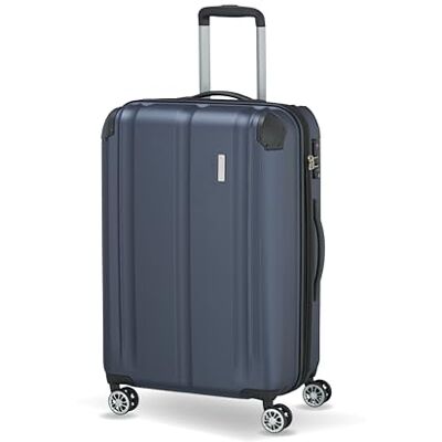 Travelite Palubní kufr příruční zavazadlo, Námořnická modrá, CITY 4w Trolley Travelite Palubní kufr příruční zavazadlo, Námořnická modrá, CITY 4w Trolley