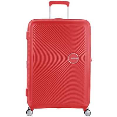 American Tourister Soundbox – příruční zavazadlo Spinner S s možností rozšíření, Červená (Coral Red), L (77 cm 110 L) American Tourister Soundbox – příruční zavazadlo Spinner S s možností rozšíření, Červená (Coral Red), L (77 cm 110 L)