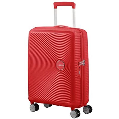 American Tourister Soundbox – příruční zavazadlo Spinner S s možností rozšíření, Červená (Coral Red), S (55 cm 41 L) American Tourister Soundbox – příruční zavazadlo Spinner S s možností rozšíření, Červená (Coral Red), S (55 cm 41 L)