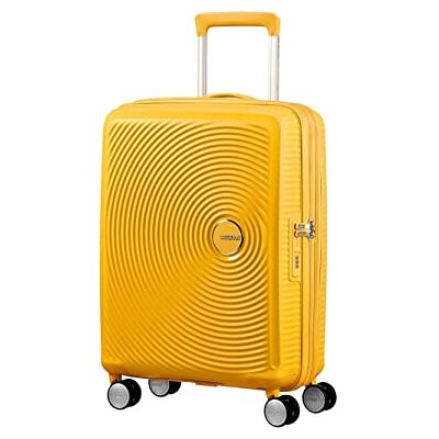 American Tourister Soundbox – příruční zavazadlo Spinner S s možností rozšíření, Žlutá (zlatý žlutý)., S (55 cm 41 L) American Tourister Soundbox – příruční zavazadlo Spinner S s možností rozšíření, Žlutá (zlatý žlutý)., S (55 cm 41 L)