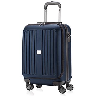 Hauptstadtkoffer XBERG kufr Trolley cestovní kufr tvrdá skořepina matná (S, M, L), Tmavě modrá matná, Kufr Hauptstadtkoffer XBERG kufr Trolley cestovní kufr tvrdá skořepina matná (S, M, L), Tmavě modrá matná, Kufr