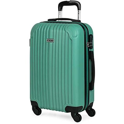 ITACA Juego Maletas de Viaje 4 Ruedas Trolley ABS. Extensibles Rígidas Resistentes y Ligeras. Mango Asas Candado. Pequeña Cabina Low Cost, Mediana y Grande y neceser. T71500, Mátově zelená, S, Nedbalý ITACA Juego Maletas de Viaje 4 Ruedas Trolley ABS. Extensibles Rígidas Resistentes y Ligeras. Mango Asas Candado. Pequeña Cabina Low Cost, Mediana y Grande y neceser. T71500, Mátově zelená, S, Nedbalý
