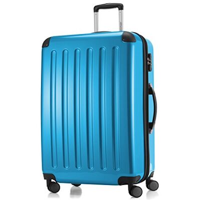 Hauptstadtkoffer Alex Hand Luggage On-Board Set of 3 Hard-Side Luggages Trolley Hardside Suitcase, (S, M & L), modrá, Kufr Hauptstadtkoffer Alex Hand Luggage On-Board Set of 3 Hard-Side Luggages Trolley Hardside Suitcase, (S, M & L), modrá, Kufr