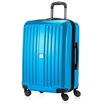 Hauptstadtkoffer XBERG kufr Tvrdá skořepina Trolley ve třech velikostech (S, M, L), azurově modrá, Kufr Hauptstadtkoffer XBERG kufr Tvrdá skořepina Trolley ve třech velikostech (S, M, L), azurově modrá, Kufr