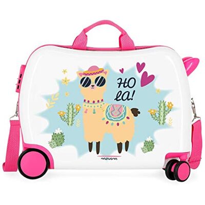 MOVOM Happy Time dětské zavazadlo 55 centimeters 32 vícebarevné (Multicolor), Hola, Sedák 360 MOVOM Happy Time dětské zavazadlo 55 centimeters 32 vícebarevné (Multicolor), Hola, Sedák 360