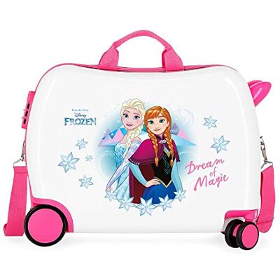Disney Frozen, dětský kufr, tvrdá skořepina z ABS, boční číselný zámek, 4 kolečka, příruční zavazadlo, vyrobeno z ABS, robustního a lehkého materiálu. Joumma Bags, vícebarevné, Kufr běhoun 360 Disney Frozen, dětský kufr, tvrdá skořepina z ABS, boční číselný zámek, 4 kolečka, příruční zavazadlo, vyrobeno z ABS, robustního a lehkého materiálu. Joumma Bags, vícebarevné, Kufr běhoun 360