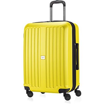 Hauptstadtkoffer XBERG kufr Trolley cestovní kufr tvrdá skořepina matná (S, M, L), Žlutá, Kufr Hauptstadtkoffer XBERG kufr Trolley cestovní kufr tvrdá skořepina matná (S, M, L), Žlutá, Kufr