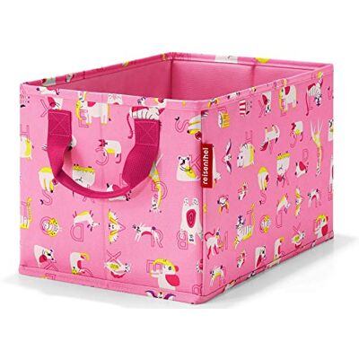 reisenthel storagebox kids abc friends pink kosmetická taška, 34 cm, 18 litrů, Abc Friends růžová reisenthel storagebox kids abc friends pink kosmetická taška, 34 cm, 18 litrů, Abc Friends růžová