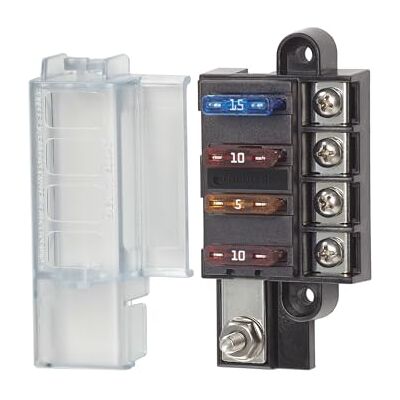 Blue Sea Systems St Blade Compact 5045 4 Circuits Fuse Blok One Size Blue Sea Systems St Blade Compact 5045 4 Circuits Fuse Blok One Size