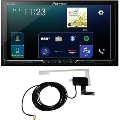 Pioneer SPH-DA230DABAN vč. DAB antény, 7" 2DIN Mediareceiver s Apple CarPlay, Android Auto, DAB+ a Bluetooth Pioneer SPH-DA230DABAN vč. DAB antény, 7" 2DIN Mediareceiver s Apple CarPlay, Android Auto, DAB+ a Bluetooth