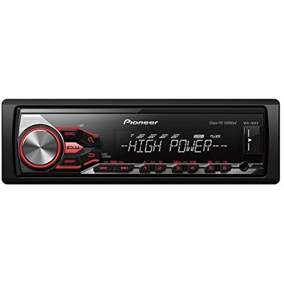 Pioneer MVH-280FD 1-DIN autorádio, displej vícebarevný, USB a AUX-in, 5pásmový ekvalizér, MOSFET zesilovač s 4 x 100 W, RDS tuner, iPod/iPhone Direct Control a Android Pioneer MVH-280FD 1-DIN autorádio, displej vícebarevný, USB a AUX-in, 5pásmový ekvalizér, MOSFET zesilovač s 4 x 100 W, RDS tuner, iPod/iPhone Direct Control a Android
