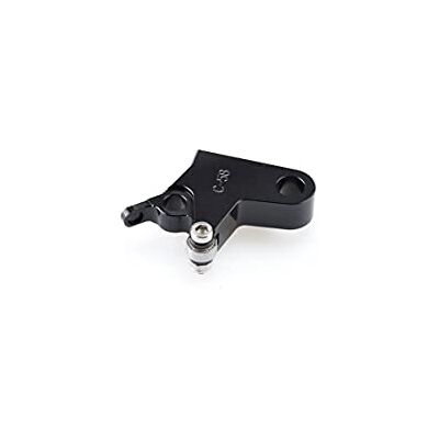 Puig 6115N Hebeladapter aus anodisiertem Ergal-7075-Aluminium, präzisionsgefräst für Hebelsystem mit exakter Passform und hoher mechanischer Festigkeit, Schwarz Puig 6115N Hebeladapter aus anodisiertem Ergal-7075-Aluminium, präzisionsgefräst für Hebelsystem mit exakter Passform und hoher mechanischer Festigkeit, Schwarz