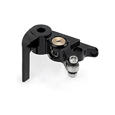 Puig 7860N Hebeladapter aus anodisiertem Ergal-7075-Aluminium, präzisionsgefräst für Hebelsystem mit exakter Passform und hoher mechanischer Festigkeit, Schwarz Puig 7860N Hebeladapter aus anodisiertem Ergal-7075-Aluminium, präzisionsgefräst für Hebelsystem mit exakter Passform und hoher mechanischer Festigkeit, Schwarz