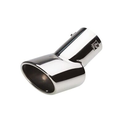 Simoni Racing Výfuková clona oválná ušlechtilá ocel 116 x 86 x d 180 mm Přípojka 46–>74 mm Simoni Racing Výfuková clona oválná ušlechtilá ocel 116 x 86 x d 180 mm Přípojka 46–>74 mm