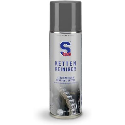 Dr. Wack Čistič řetězu S100 300 ml – sprej na řetěz motocyklu s gelovou recepturou – ochrana před opotřebením a korozí – pro kroužek O/X/Z – vysoce kvalitní péče o motocykl Dr. Wack Čistič řetězu S100 300 ml – sprej na řetěz motocyklu s gelovou recepturou – ochrana před opotřebením a korozí – pro kroužek O/X/Z – vysoce kvalitní péče o motocykl