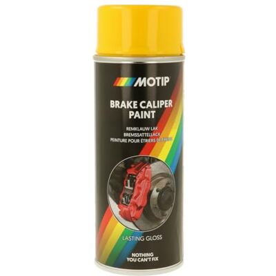 Motip 04097 Lak na brzdový třmen žlutý 400 ml Motip 04097 Lak na brzdový třmen žlutý 400 ml