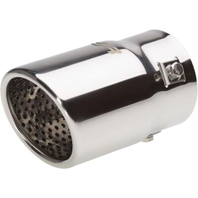 Simoni Racing Výfuková clona kulatá/šikmá ušlechtilá ocel Ø 76 x D 128 mm Simoni Racing Výfuková clona kulatá/šikmá ušlechtilá ocel Ø 76 x D 128 mm