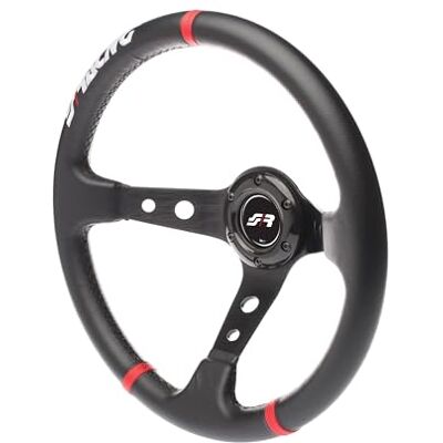 Simoni Racing GVL350/P Gravel Univerzální Steering Wheel, Černá Simoni Racing GVL350/P Gravel Univerzální Steering Wheel, Černá