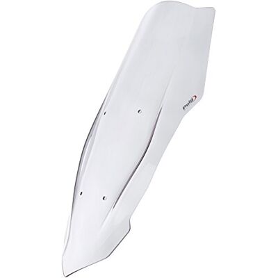 Puig 9212H Hohe und aerodynamische Touring-Scheibe aus 4 mm CN-Acryl mit abgerundetem Profil, Flacher Oberkante und Deflektoren zur verbesserten Schutzwirkung, Rauchgrau Puig 9212H Hohe und aerodynamische Touring-Scheibe aus 4 mm CN-Acryl mit abgerundetem Profil, Flacher Oberkante und Deflektoren zur verbesserten Schutzwirkung, Rauchgrau