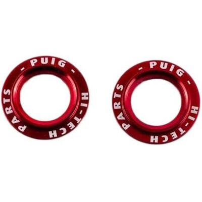 Puig Sada hliníkových kroužků 20025R pro ochranu vidlice/sklopné PHB19 Puig Sada hliníkových kroužků 20025R pro ochranu vidlice/sklopné PHB19